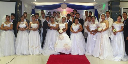 ARDCI Microfinance - Fourteen Couples Tie Knot in December Mass Wedding